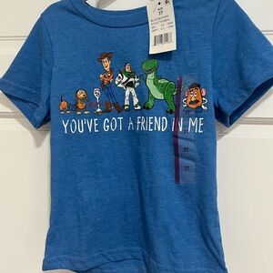 Disney Blue Toy Story Short Sleeve Tee